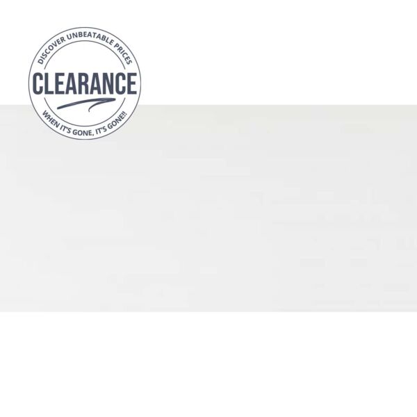 Flat White Gloss Ceramic Wall 300x600mm Pk 9