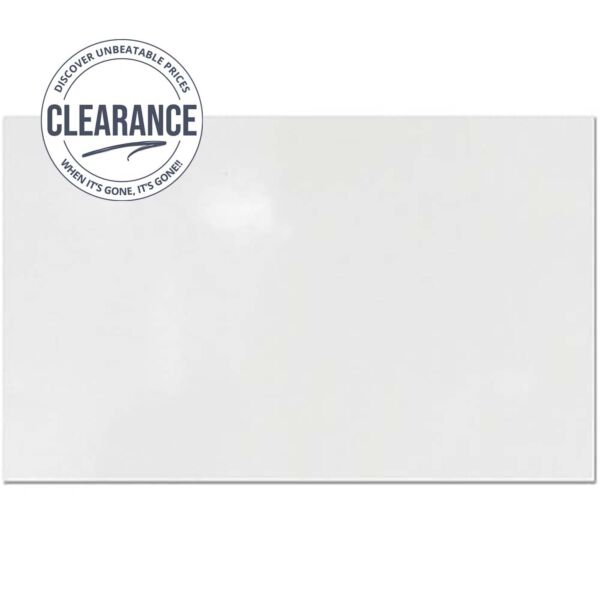 Classic Flat Gloss White Ceramic Wall 250x400mm Pk 12