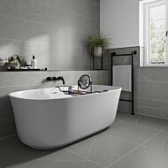 P12785 Capri Grey Matt Ceramic Wall Tile 300x600mm
