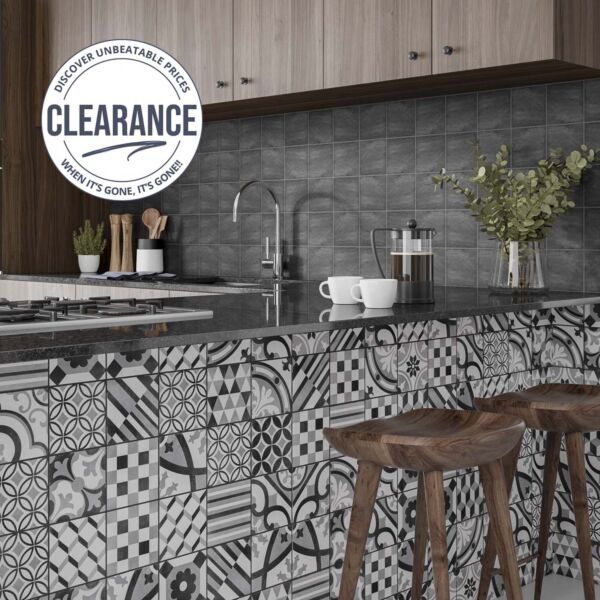 D11012	Cementum Black Matt Ceramic 130x130mm