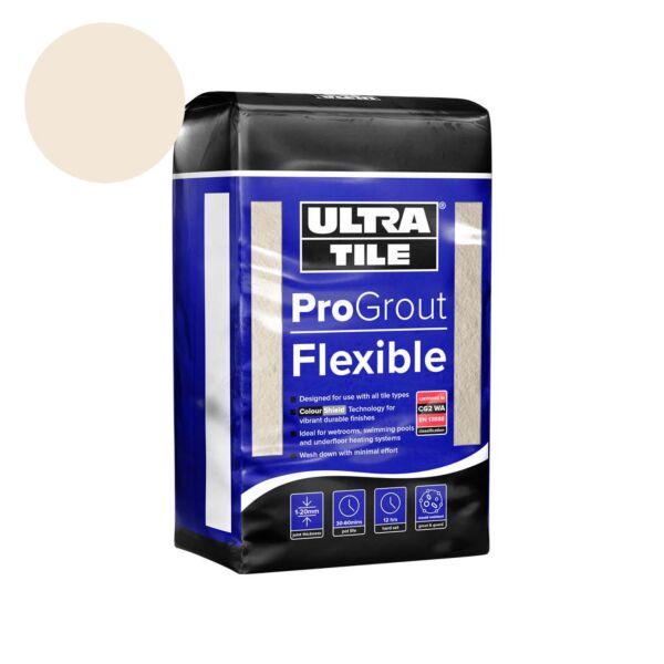 A10774 Ultra Pro Grout Flexible Jasmine 3kg