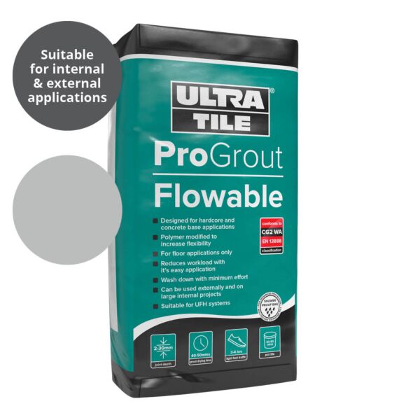 A10960 ProGrout Flowable – Silver Grey 15kg