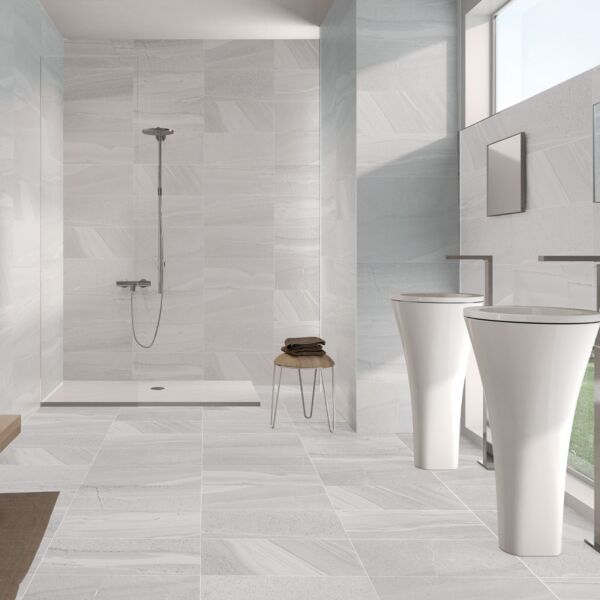 D11208 Derwent White Glazed Porcelain 300x600mm
