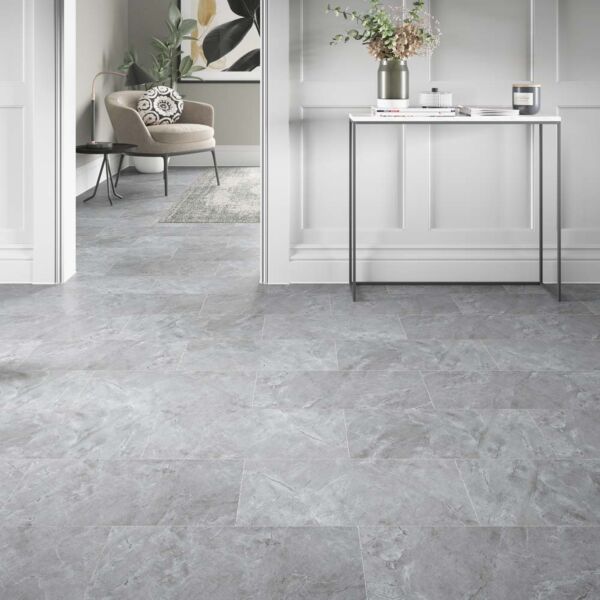 L10021 - ClickLux Bowfell Stone Grey SPC Flooring 