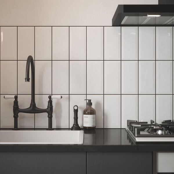 Metro White 100x200mm