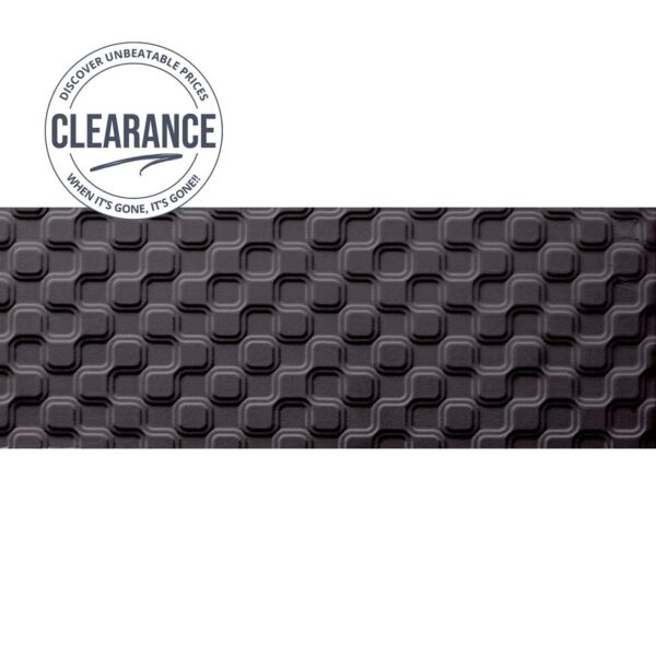 Dakota Nano Charcoal Ceramic Wall Tile 150x400mm - Pk 17