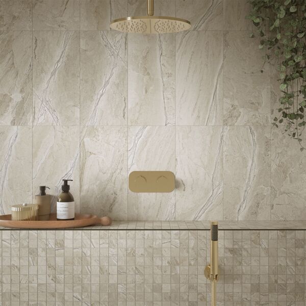 P12810 Earthsong Anti Slip Porcelain Mosaic 300x300mm