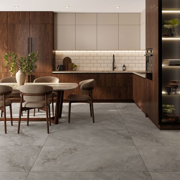 P12987 Columbia Grey Matt Porcelain W&F 600x1200mm