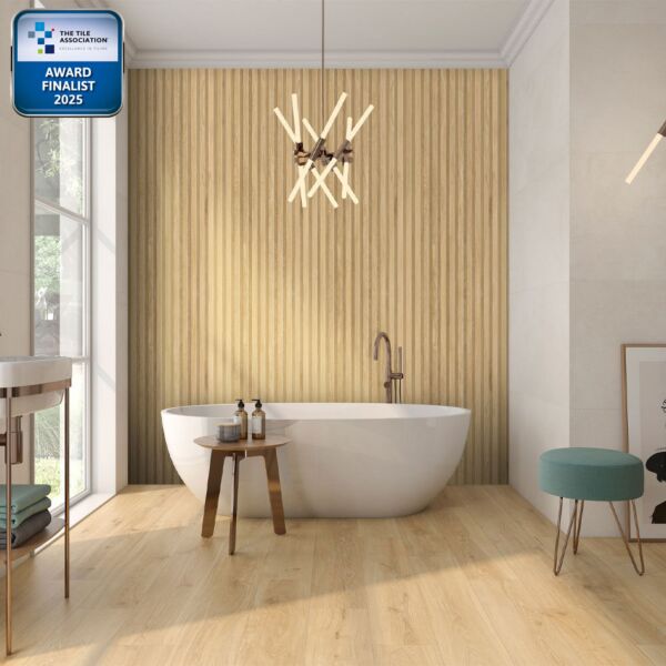 P13609 Kinabalu Light Oak Panel Porcelain 600X1200mm