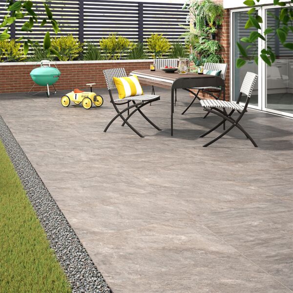 P13810 Canyon Stone Grey Glazed Porcelain 600x900x20mm
