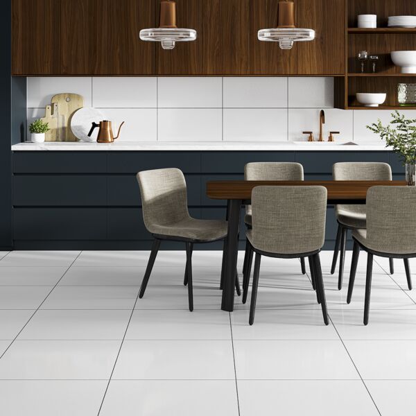 Sugar White Glazed Porcelain  W&F 300x600mm  