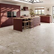 P14815 Amaya Terrazzo Natural Matt Porcelain Wall & Floor Tile 900x900mm