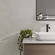P12881 Elbert Blanco Matt Ceramic Wall Tile 333x550mm
