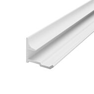 Wall Panel Inner Corner Trim White Aluminium 2400x19x6mm