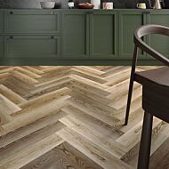 L10050 ClickLux Golden Oak Herringbone SPC Flooring