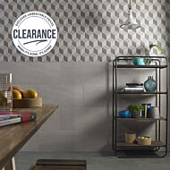 Art Rock Monochrome Cubis Mosaic 55x55mm