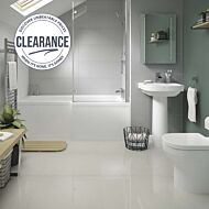 Lavina Grey Structure Ceramic Wall Tile 290x890 mm - Pk 4 
