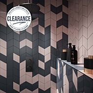 P12205 Rhomboid Steel Ceramic Wall Tile 152x263mm