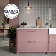 P12214 Clay Cotton Ceramic Glazed Tile 65x130mm