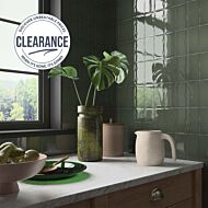 P12215 Clay Olive Ceramic Glazed Wall Tile 65x130mm