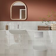 P12218 Flash White Gloss Ceramic Wall Tile 130x130mm
