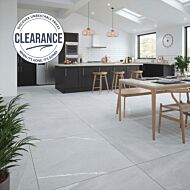 P12822 Eastford Grey Matt Porcelain Tile 1000x1000mm