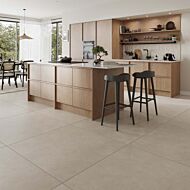 P12991 Hartford Greige Matt Porcelain Tile 1000x1000mm