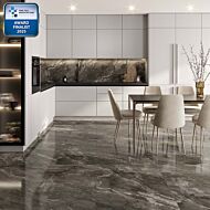 P13501 Kore Slate Grey Glazed Porcelain Wall & Floor Tile 1000x1000mm