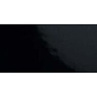 Central Black Matt Wall Tile 100x200mm