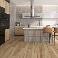 P13881 Maya Linear Grey Ceramic Wall Tile 350x350x9.2mm
