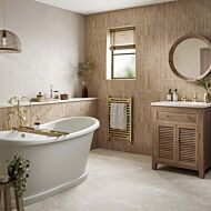 P15301 Slate Mix Cream Porcelain Wall & Floor Tile 600x600mm
