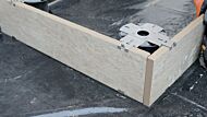 A10126 Pedestal Corner Base & Head Clip