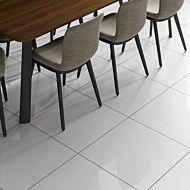 Sugar White Glazed Porcelain Wall & Floor Tile 600x600mm