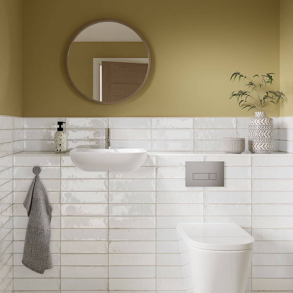 Hope White Ceramic Wall Tile 75x300mm | Verona Group | Verona Group