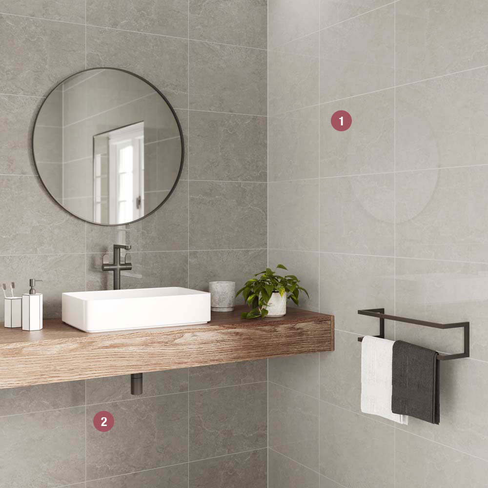 Add a contemporary touch to any interior with Zeta. 