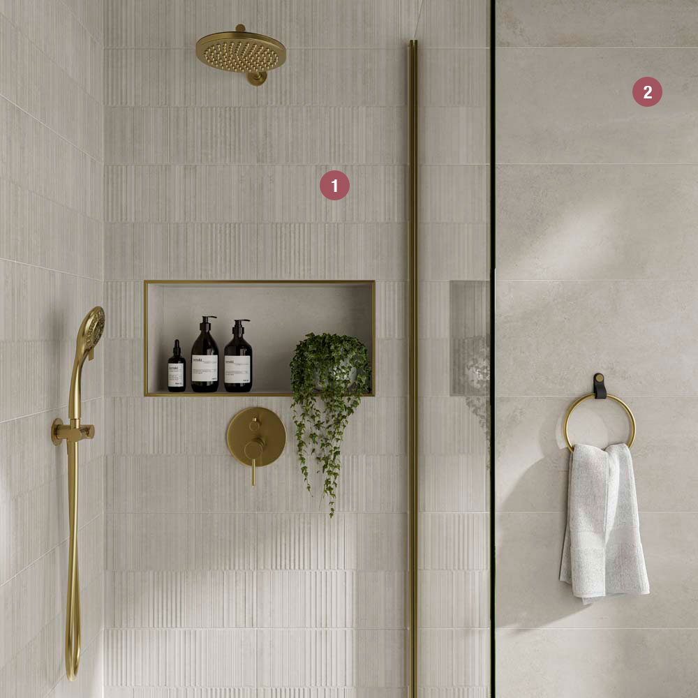 Create a calming ambience in any interior with the muted tones of George