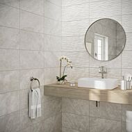 Skye Grey Gloss Ceramic Wall Tile 250x500mm